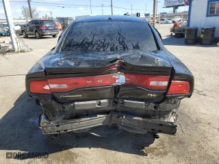 2013 Dodge Charger RT Plus with VIN 2C3CDXCT6DH666589, listed as a Copart auction lot 51391685 with 152,254 mi miles and Salvage Title. Bid and sale history available at carsss.com. Image 6.