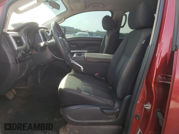 2017 Nissan Titan SV with VIN 1N6AA1EJ8HN573992, listed as a Copart auction lot 57311915 with 216,138 mi miles and Clean title. Bid and sale history available at DreamBid. Image 7.