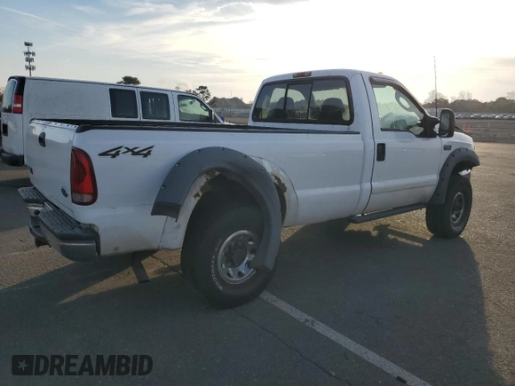 2003 Ford F-250 XL z VIN 1FTNF21L83ED10378, wystawiony jako Copart lot #78414894 z przebiegiem 158 936 mil mil oraz Szkoda całkowita • Salvage title. Historia ofert i sprzedaży dostępna na DreamBid. Obrazek 3.