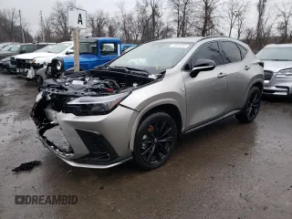 2022 Lexus NX with VIN 2T2KGCEZ0NC003907, listed as a Copart auction lot 72824262 with 3,059 mi miles. Bid and sale history available at carsss.com. Image 1.