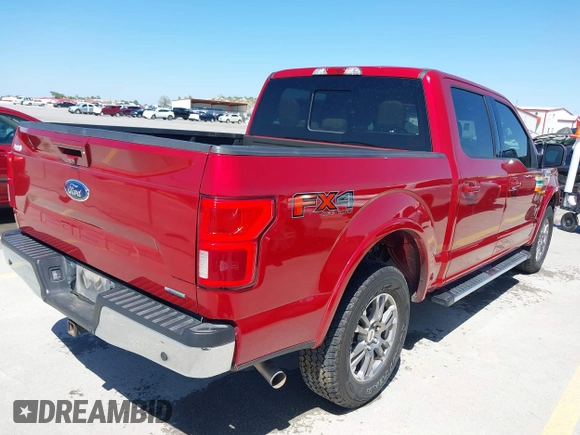 2020 Ford F-150 XL z VIN 1FTEW1EP3LKD60601, wystawiony jako IAAI lot #41974475 z przebiegiem 100 861 mil mil oraz . Historia ofert i sprzedaży dostępna na DreamBid. Obrazek 4.