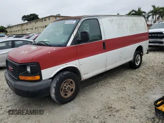 2009 GMC Savana z VIN 1GTHG35KX91149291, wystawiony jako Copart lot #89203385 z przebiegiem 257 592 mil mil oraz Czysty tytuł • Clean title. Historia ofert i sprzedaży dostępna na DreamBid. Obrazek 1.