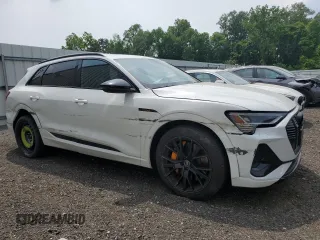 2022 Audi e-tron Chronos with VIN WA1VABGE2NB024953, listed as a Copart auction lot 60561975 with 30,503 mi miles and Salvage title. Bid and sale history available at DreamBid. Image 4.