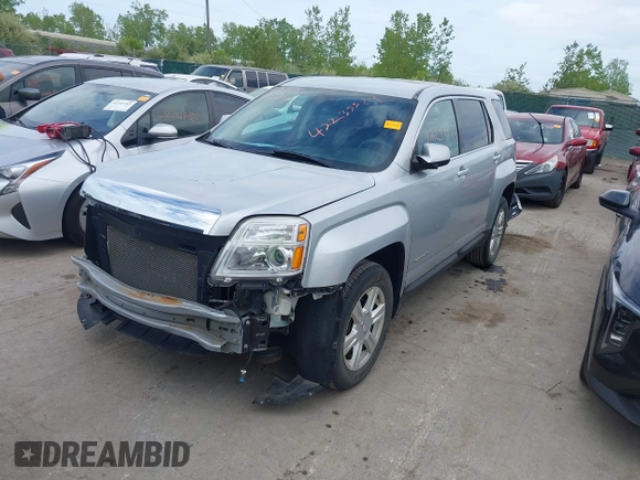 2015 GMC Terrain SLE with VIN 2GKALMEK2F6344463, listed as a IAAI auction lot 42235524 with 89,496 mi miles and . Bid and sale history available at DreamBid. Image 18.