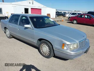 1998 Cadillac DeVille with VIN 1G6KD54Y8WU713369, listed as a IAAI auction lot 41740945 with 149,384 mi miles. Bid and sale history available at carsss.com. Image 1.