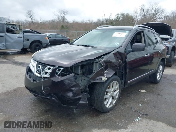 2011 Nissan Rogue SV with VIN JN8AS5MT8BW158557, listed as a IAAI auction lot 41712719 with 140,468 mi miles. Bid and sale history available at carsss.com. Image 6.