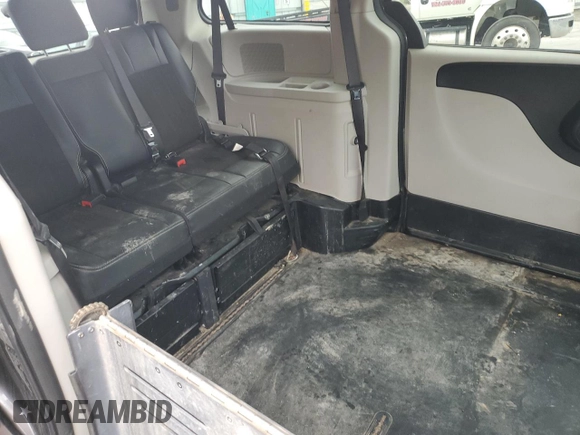 2020 Dodge Grand Caravan SXT with VIN 2C7WDGCG0LR166483, listed as a Copart auction lot 53637964 with 53,839 mi miles and Salvage Title. Bid and sale history available at DreamBid. Image 11.