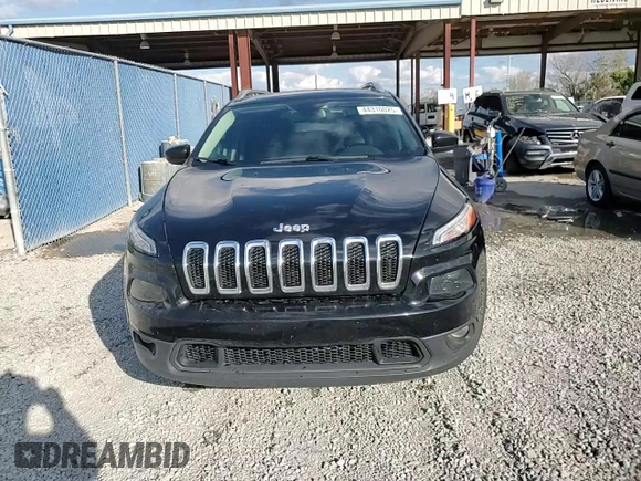 2018 Jeep Cherokee Latitude Plus with VIN 1C4PJLLX3JD534240, listed as a Copart auction lot 44310025 with 121,951 mi miles and Salvage Title. Bid and sale history available at carsss.com. Image 14.