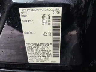 2016 Nissan Altima S with VIN 1N4AL3AP0GN364625, listed as a IAAI auction lot 41744595 with 103,221 mi miles and . Bid and sale history available at carsss.com. Image 9.