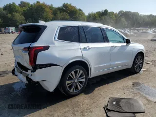 2021 Cadillac XT6 Premium Luxury with VIN 1GYKPDRS2MZ159016, listed as a Copart auction lot 72213804 with 45,190 mi miles and Salvage Title. Bid and sale history available at carsss.com. Image 3.