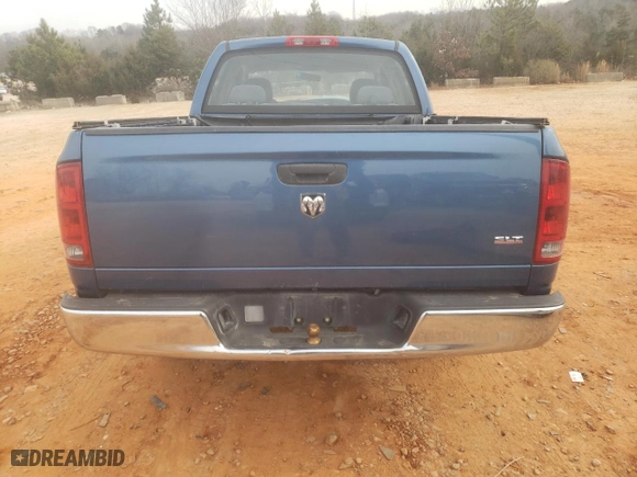 2005 Dodge Ram 1500 SLT with VIN 1D7HA18N05S367214, listed as a Copart auction lot 42134895 with 200,356 mi miles and Salvage Title. Bid and sale history available at carsss.com. Image 6.