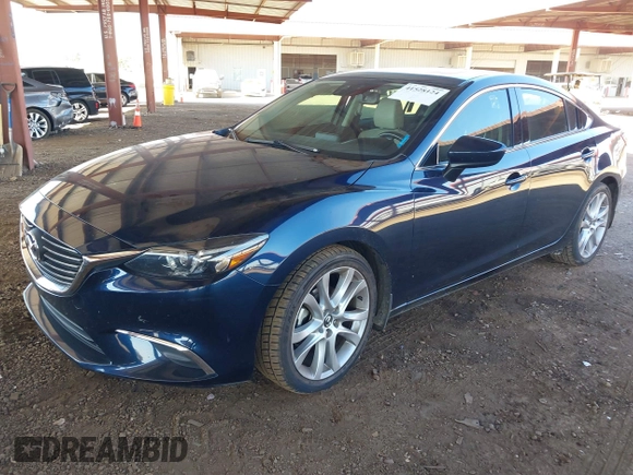 2016 Mazda 6 i Touring with VIN JM1GJ1T5XG1434388, listed as a IAAI auction lot 41528124 with 99,293 mi miles and . Bid and sale history available at DreamBid. Image 17.