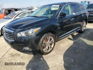 2013 Infiniti JX35 with VIN 5N1AL0MM9DC352745, listed as a Copart auction lot 74570944 with 0 mi miles and Non Repairable. Bid and sale history available at carsss.com. Image 1.