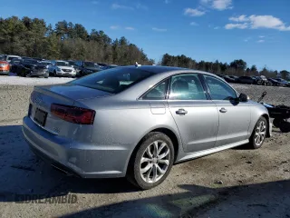 2018 Audi A6 Premium with VIN WAUF8AFC3JN016849, listed as a Copart auction lot 87695815 with 109,526 mi miles and Salvage Title. Bid and sale history available at carsss.com. Image 3.