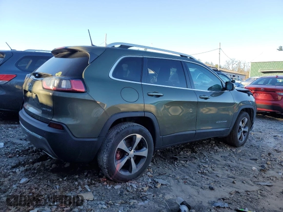 2019 Jeep Cherokee Limited with VIN 1C4PJMDX5KD378000, listed as a Copart auction lot 82141464 with 48,035 mi miles and Salvage Title. Bid and sale history available at DreamBid. Image 3.