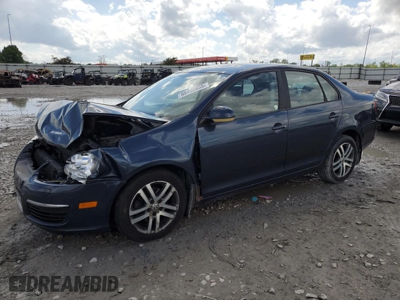 2006 Volkswagen Jetta Value Edition with VIN 3VWPF71K36M715380, listed as a Copart auction lot 55452855 with Not provided miles and Salvage title. Bid and sale history available at DreamBid. Image 1.
