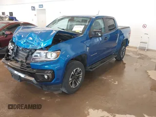 2021 Chevrolet Colorado 4WD Z71 with VIN 1GCGTDEN7M1141049, listed as a IAAI auction lot 41223962 with 62,114 mi miles and . Bid and sale history available at DreamBid. Image 17.
