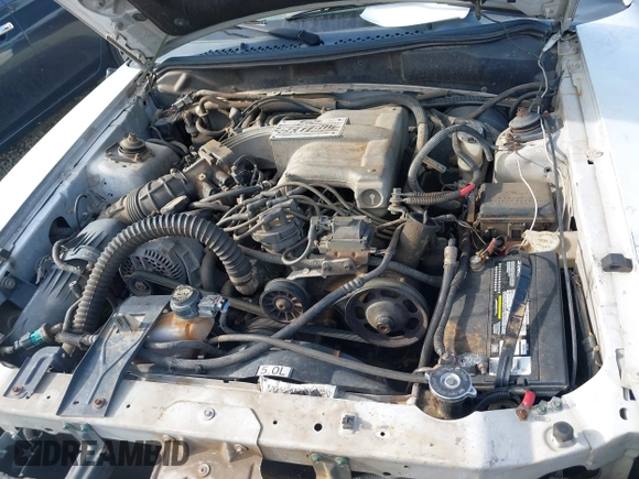 1994 Ford Mustang z VIN 1FALP45T2RF189589, wystawiony jako IAAI lot #42497220 z przebiegiem 98 565 mil mil oraz . Historia ofert i sprzedaży dostępna na DreamBid. Obrazek 10.