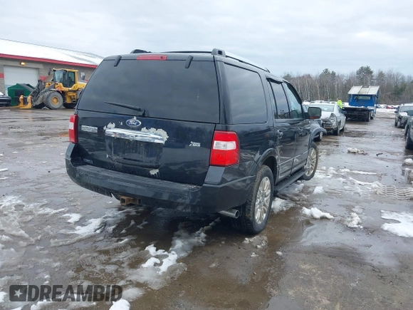 2011 Ford Expedition Limited with VIN 1FMJU2A51BEF23561, listed as a IAAI auction lot 41848917 with 142,402 mi miles and . Bid and sale history available at DreamBid. Image 4.