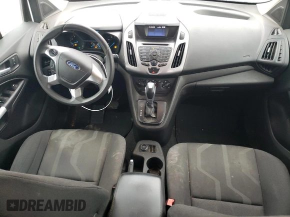 2014 Ford Transit Connect XLT with VIN NM0AE8F76E1149794, listed as a Copart auction lot 43130385 with 210,682 mi miles and Salvage title. Bid and sale history available at DreamBid. Image 8.
