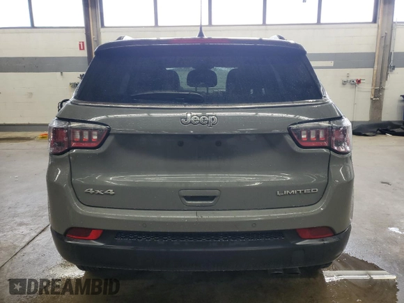 2021 Jeep Compass Limited with VIN 3C4NJDCBXMT579353, listed as a Copart auction lot 55634215 with 98,644 mi miles and Salvage title. Bid and sale history available at DreamBid. Image 6.