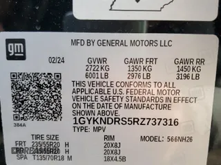 2024 Cadillac XT5 AWD Premium Luxury z VIN 1GYKNDRS5RZ737316, wystawiony jako Copart lot #88782775 z przebiegiem 2 391 mil mil oraz Szkoda całkowita • Salvage title. Historia ofert i sprzedaży dostępna na DreamBid. Obrazek 13.
