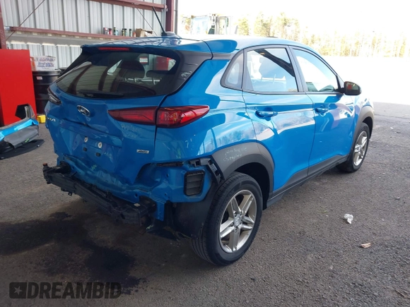 2019 Hyundai Kona SE with VIN KM8K1CAA0KU337581, listed as a IAAI auction lot 41774263 with 40,168 mi miles and . Bid and sale history available at carsss.com. Image 4.