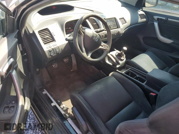 2007 Honda Civic Si with VIN 2HGFG21537H700064, listed as a Copart auction lot 56043375 with 192,753 mi miles and Clean Title. Bid and sale history available at DreamBid. Image 8.