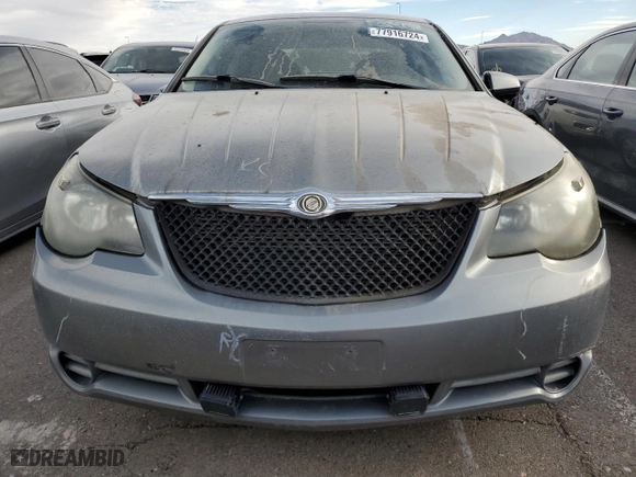 2007 Chrysler Sebring Sdn Touring with VIN 1C3LC56R17N542751, listed as a Copart auction lot 77916724 with 167,442 mi miles and Salvage Title. Bid and sale history available at carsss.com. Image 5.