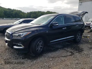 2019 Infiniti QX60 Luxe z VIN 5N1DL0MM2KC515858, wystawiony jako Copart lot #69521634 z przebiegiem 57 071 mil mil oraz Szkody całkowita. Historia ofert i sprzedaży dostępna na DreamBid. Obrazek 1.