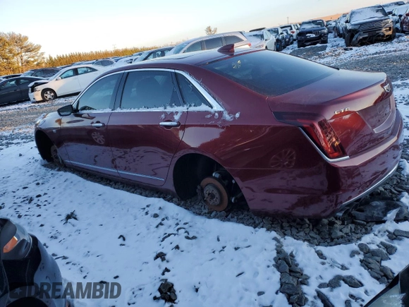 2017 Cadillac CT6 AWD with VIN 1G6KB5RS2HU169965, listed as a Copart auction lot 79189994 with 72,637 mi miles and Salvage title. Bid and sale history available at DreamBid. Image 2.