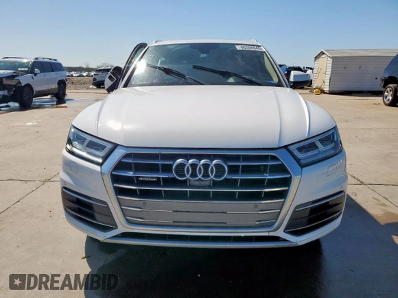 2018 Audi Q5 Prestige with VIN WA1CNAFY4J2237530, listed as a Copart auction lot 48306945 with 55,479 mi miles and Salvage Title. Bid and sale history available at DreamBid. Image 5.