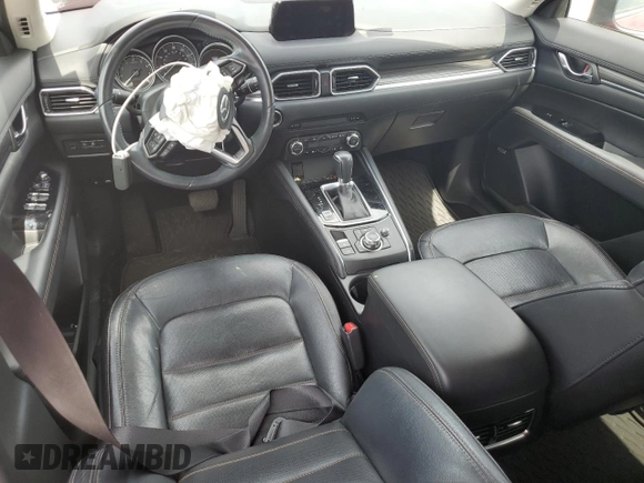 2018 Mazda CX-5 Grand Touring with VIN JM3KFADM4J1395832, listed as a Copart auction lot 66464915 with 41,410 mi miles and Salvage title. Bid and sale history available at DreamBid. Image 8.