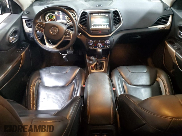 2017 Jeep Cherokee Limited z VIN 1C4PJMDB2HW601286, wystawiony jako Copart lot #60034815 z przebiegiem 55 948 mil mil oraz Szkoda całkowita • Salvage title. Historia ofert i sprzedaży dostępna na DreamBid. Obrazek 8.