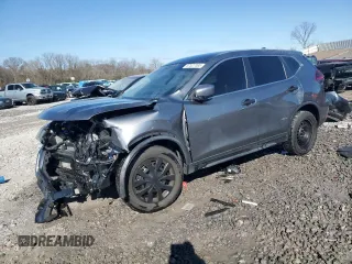 2019 Nissan Rogue SV with VIN KNMAT2MV5KP500355, listed as a Copart auction lot 87527085 with 0 mi miles and Salvage Title. Bid and sale history available at carsss.com. Image 1.