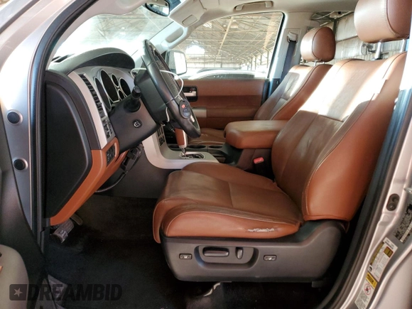 2008 Toyota Sequoia Platinum with VIN 5TDZY67A48S006829, listed as a Copart auction lot 80567134 with 147,763 mi miles and Clean Title. Bid and sale history available at carsss.com. Image 7.