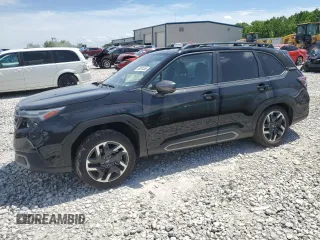 2025 Subaru Forester Limited z VIN JF2SLDRC5SH525694, wystawiony jako Copart lot #58024465 z przebiegiem 11 666 mil mil oraz Szkoda całkowita • Salvage title. Historia ofert i sprzedaży dostępna na DreamBid. Obrazek 1.