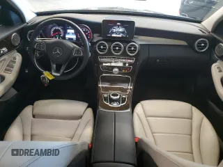 2017 Mercedes-Benz C 300 with VIN 55SWF4KB4HU231798, listed as a Copart auction lot 53891885 with 31,693 mi miles and Clean Title. Bid and sale history available at carsss.com. Image 8.