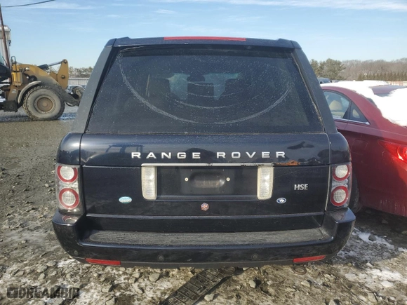 2012 Land Rover Range Rover HSE with VIN SALME1D42CA361565, listed as a Copart auction lot 42120815 with 0 mi miles and Salvage Title. Bid and sale history available at carsss.com. Image 6.