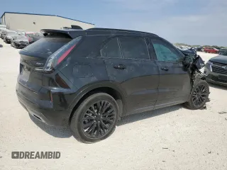 2024 Cadillac XT4 FWD Sport with VIN 1GYFZER42RF171372, listed as a Copart auction lot 76884714 with Not provided miles and Salvage title. Bid and sale history available at DreamBid. Image 3.
