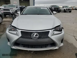 2015 Lexus RC 350 with VIN JTHHE5BC5F5002359, listed as a Copart auction lot 51528635 with 104,529 mi miles and Salvage Title. Bid and sale history available at carsss.com. Image 5.