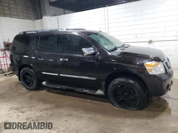 2011 Nissan Armada Platinum z VIN 5N1AA0NC6BN621460, wystawiony jako Copart lot #54748765 z przebiegiem 175 133 mil mil oraz Czysty tytuł • Clean title. Historia ofert i sprzedaży dostępna na DreamBid. Obrazek 4.