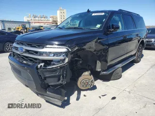 2022 Ford Expedition Max XLT with VIN 1FMJK1JT6NEA66670, listed as a Copart auction lot 47469935 with Not Provided miles and Salvage Title. Bid and sale history available at DreamBid. Image 1.