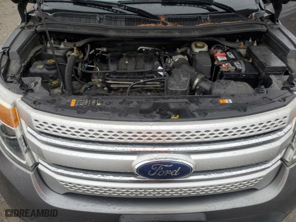 2013 Ford Explorer XLT with VIN 1FM5K8D83DGC40599, listed as a Copart auction lot 52811695 with 122,261 mi miles and Clean Title. Bid and sale history available at carsss.com. Image 12.