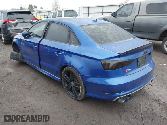 2016 Audi S3 Premium Plus with VIN WAUB1GFF2G1024912, listed as a IAAI auction lot 41287728 with 82,918 mi miles. Bid and sale history available at carsss.com. Image 3.