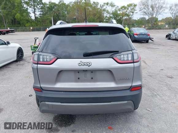 2020 Jeep Cherokee Limited with VIN 1C4PJLDB2LD560723, listed as a IAAI auction lot 41658092 with 73,978 mi miles. Bid and sale history available at carsss.com. Image 16.