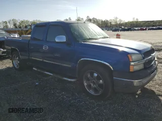 2004 Chevrolet Silverado 1500 LS with VIN 1GCEC19V24Z343122, listed as a Copart auction lot 50410745 with 349,376 mi miles and Salvage Title. Bid and sale history available at DreamBid. Image 4.