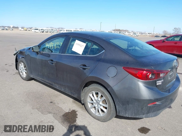 2018 Mazda 3 Sport with VIN 3MZBN1U76JM183441, listed as a IAAI auction lot 41858227 with 123,899 mi miles and . Bid and sale history available at DreamBid. Image 3.