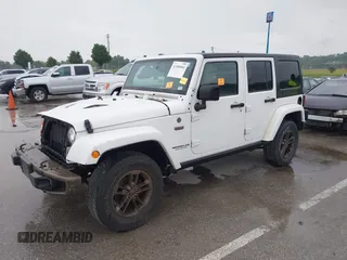 2017 Jeep Wrangler Unlimited 75th Anniversary with VIN 1C4BJWEG0HL559220, listed as a IAAI auction lot 42480004 with 54,168 mi miles and . Bid and sale history available at DreamBid. Image 2.