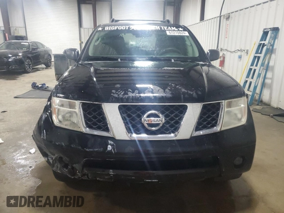 2007 Nissan Pathfinder S with VIN 5N1AR18U67C618435, listed as a Copart auction lot 67270824 with 169,498 mi miles and Salvage Title. Bid and sale history available at carsss.com. Image 5.